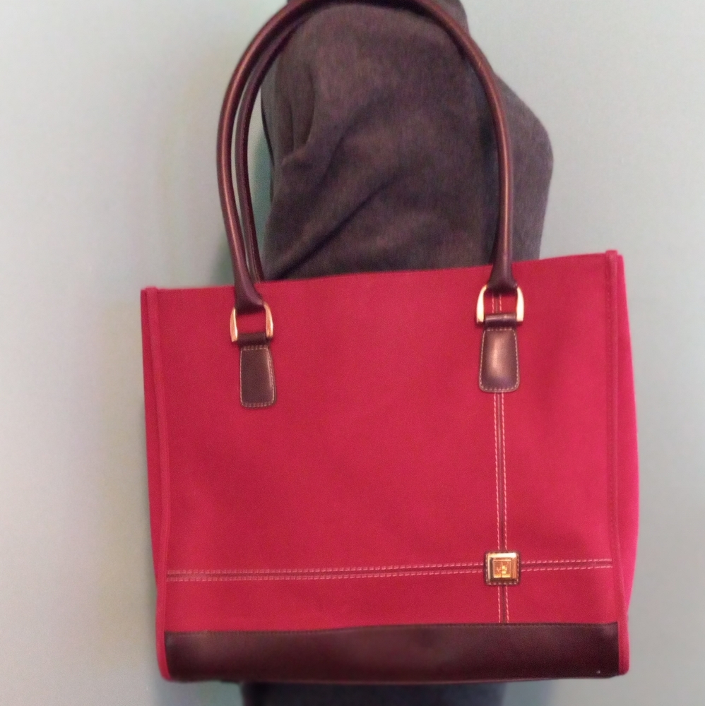 Diane Von Furstenberg Wine Colored Tote